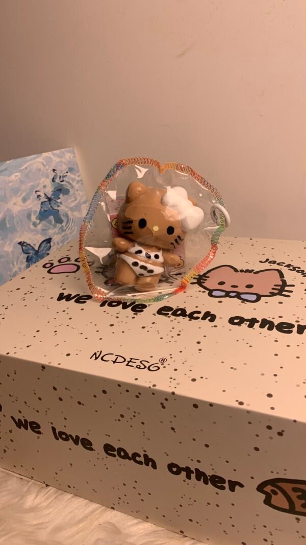 Hello kitty handmade around the cute high value pendant pinch music sticker diamond painting to send beautiful gifts for girls and children - Image 4