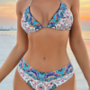977770f0-e131-408e-baad-7486dd0058cf Wholesale Women's Floral Print 2-Piece Bikini Set - Triangle Top & Bottom Separates Swimsuit, Floral Patterned Bathing Suit for Women (Bulk Order Available)