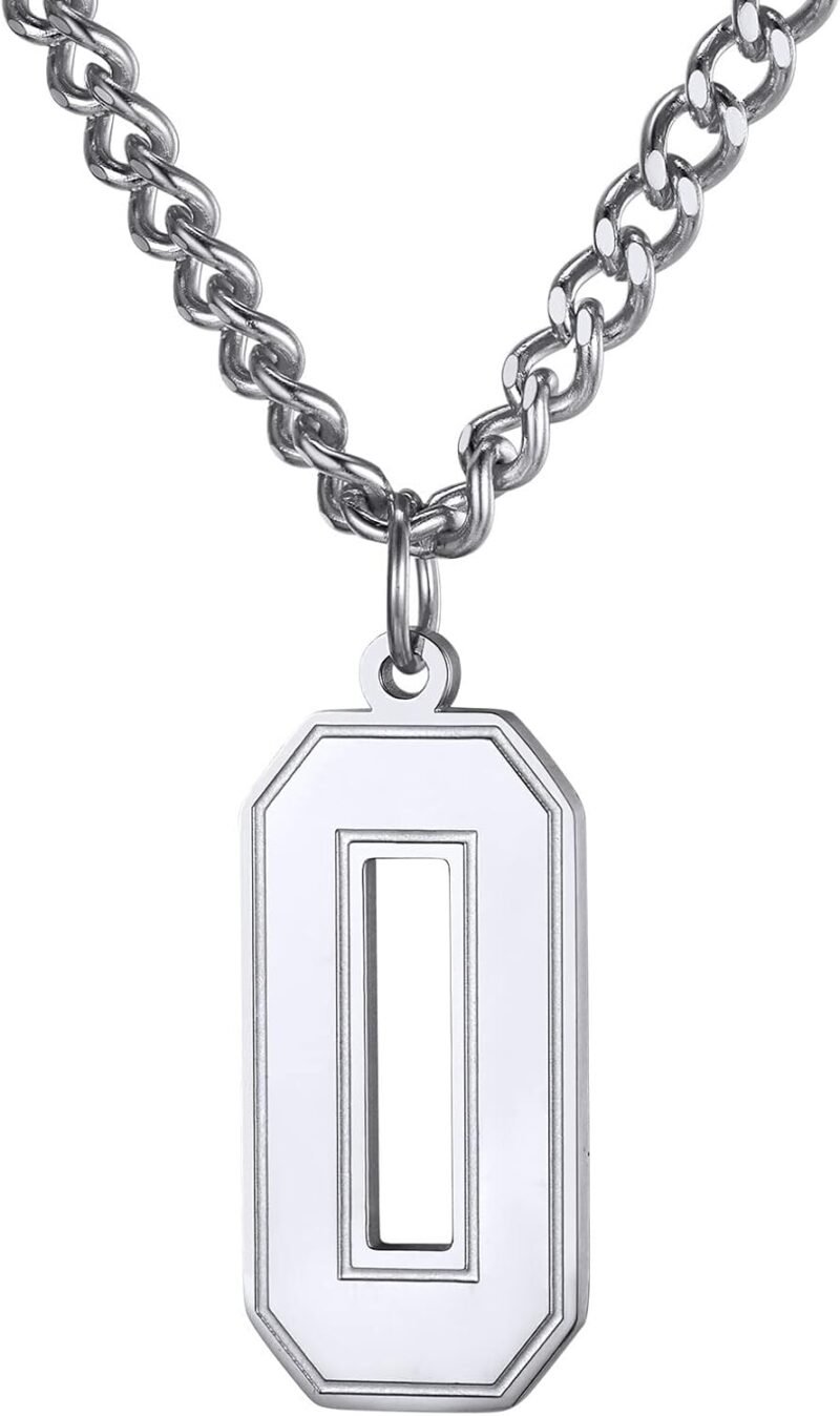 Custom Sport Jersey Number Necklace (All Genders)