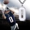 Custom Sport Jersey Number Necklace (All Genders)