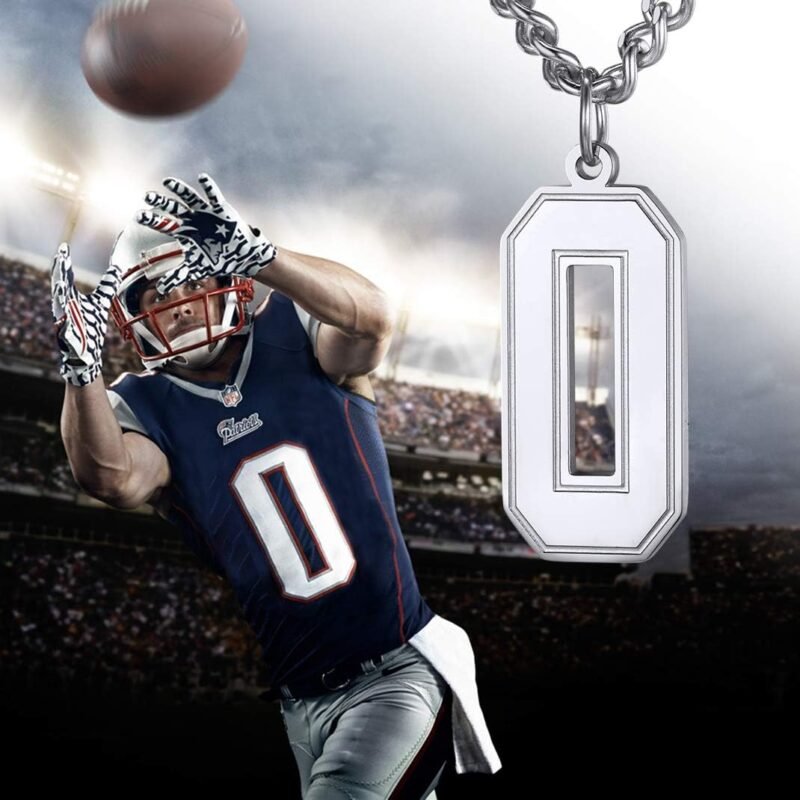 Custom Sport Jersey Number Necklace (All Genders)