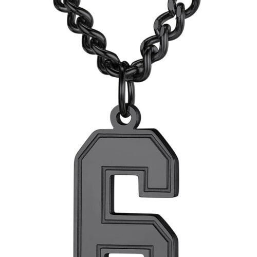 Custom Sport Jersey Number Necklace (All Genders)