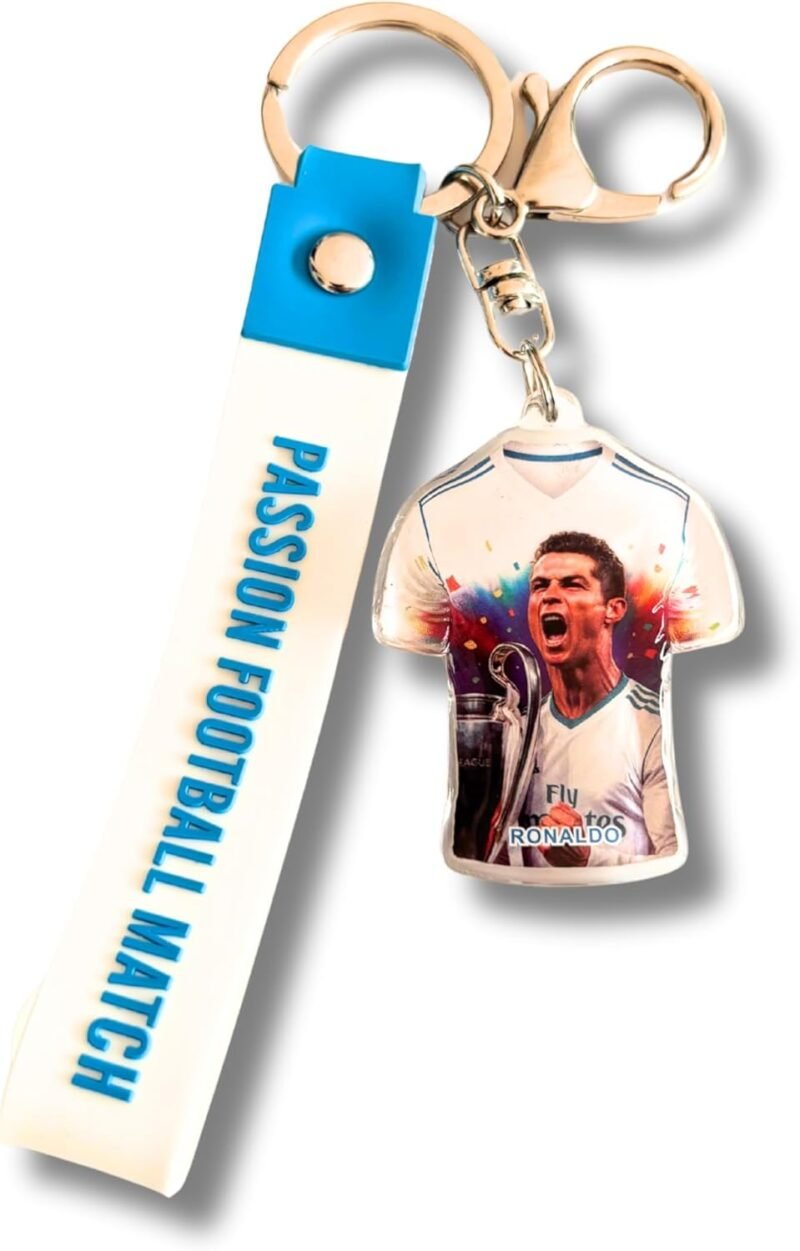 71-3CBwh0RL._AC_SL1500_ Smiling Portugal CR7 Ronaldo Keychain