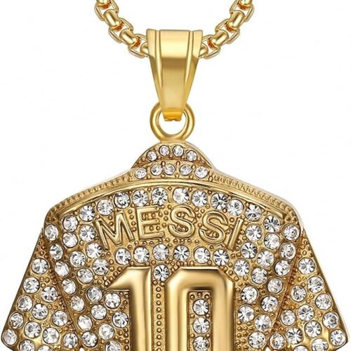 soccer jersey number 10 necklace