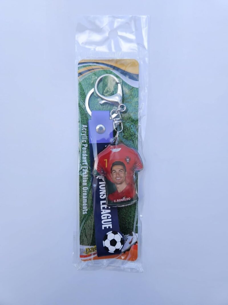 71aof9ZyklL._AC_SL1500_ Smiling Portugal CR7 Ronaldo Keychain