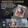 2025 55 Unique Soccer Cards (Black, Premium Paper, Non-Original)