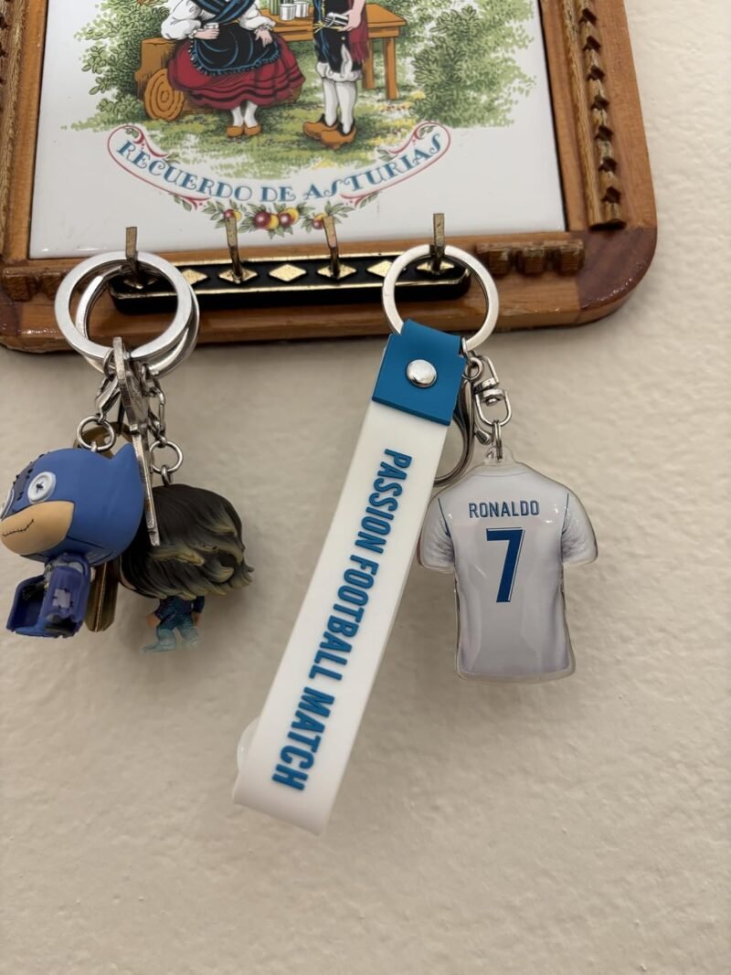 811bwWiMfL._AC_SL1500_ Smiling Portugal CR7 Ronaldo Keychain