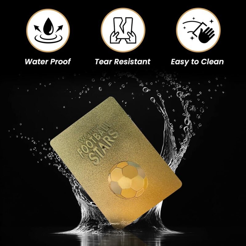 2025 55 Unique Soccer Cards (Black, Premium Paper, Non-Original)