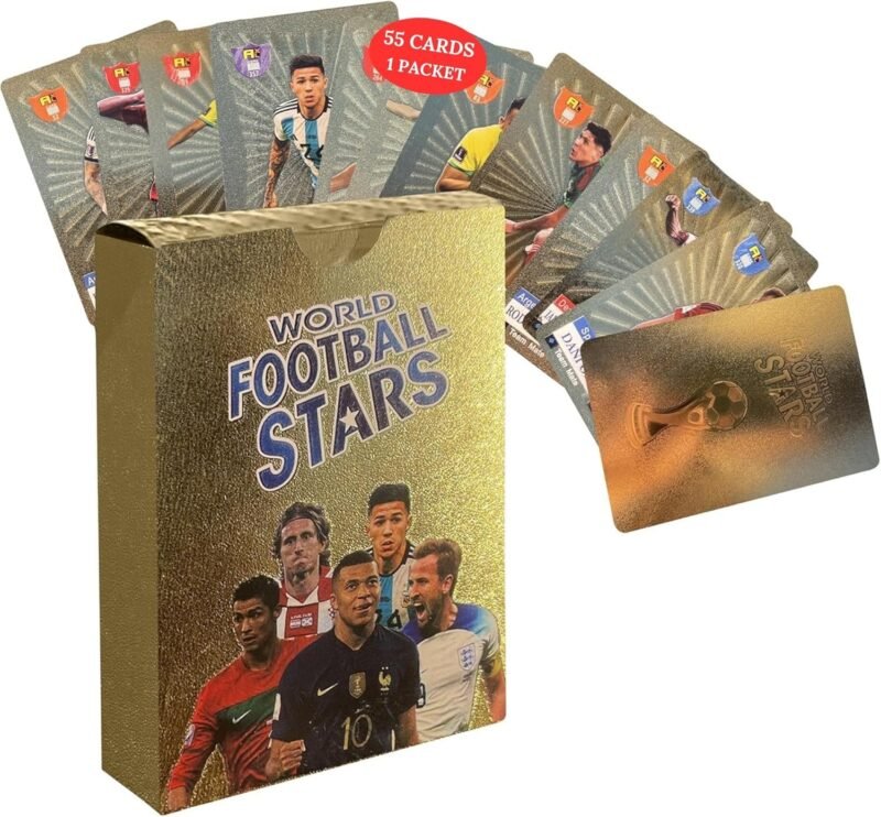 2025 55 Unique Soccer Cards (Black, Premium Paper, Non-Original)