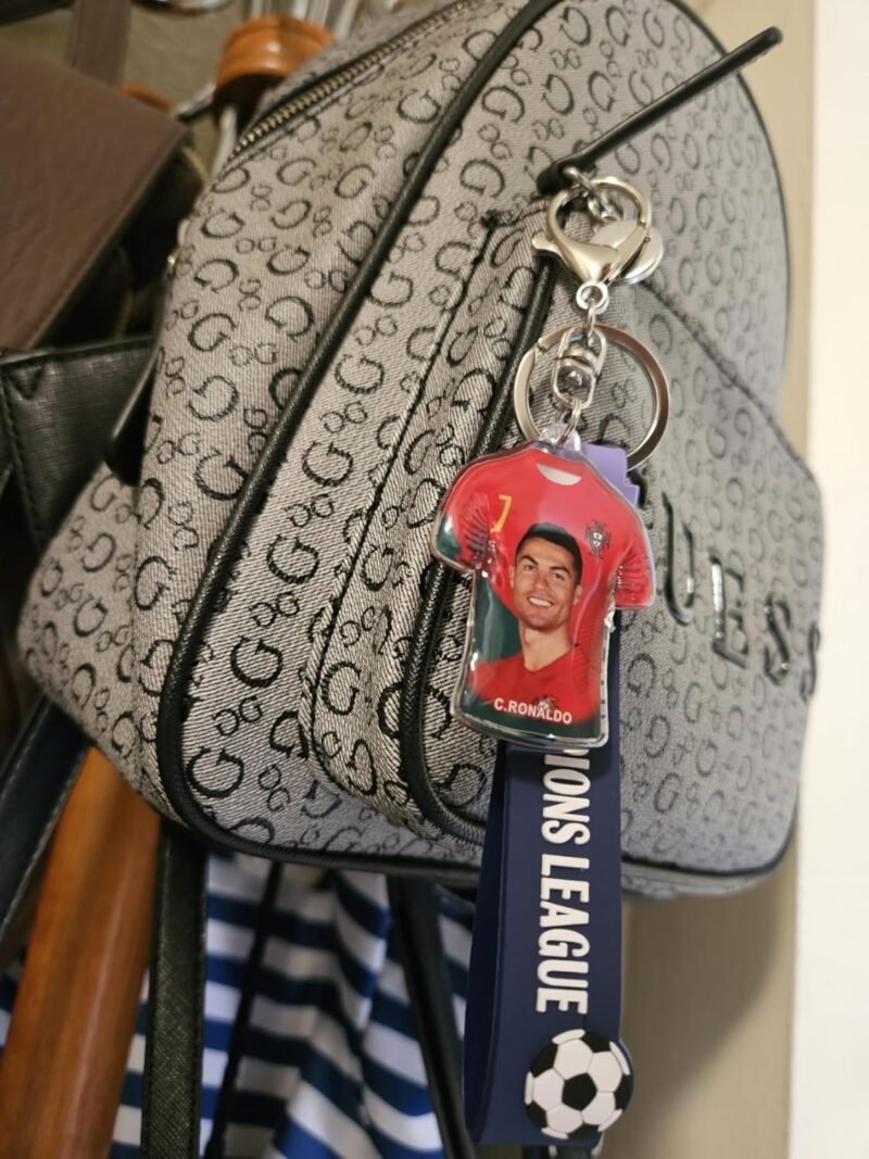 81mA4LIBwL._AC_SL1500_ Smiling Portugal CR7 Ronaldo Keychain