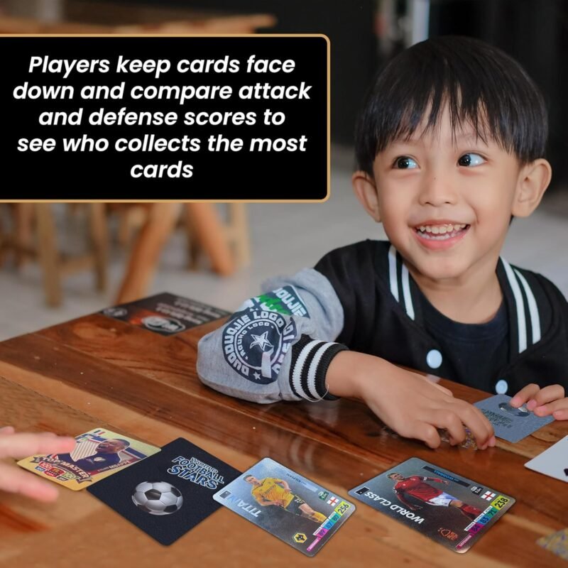 2025 55 Unique Soccer Cards (Black, Premium Paper, Non-Original)