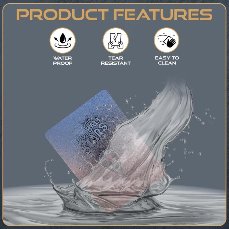 2025 55 Unique Soccer Cards (Black, Premium Paper, Non-Original)