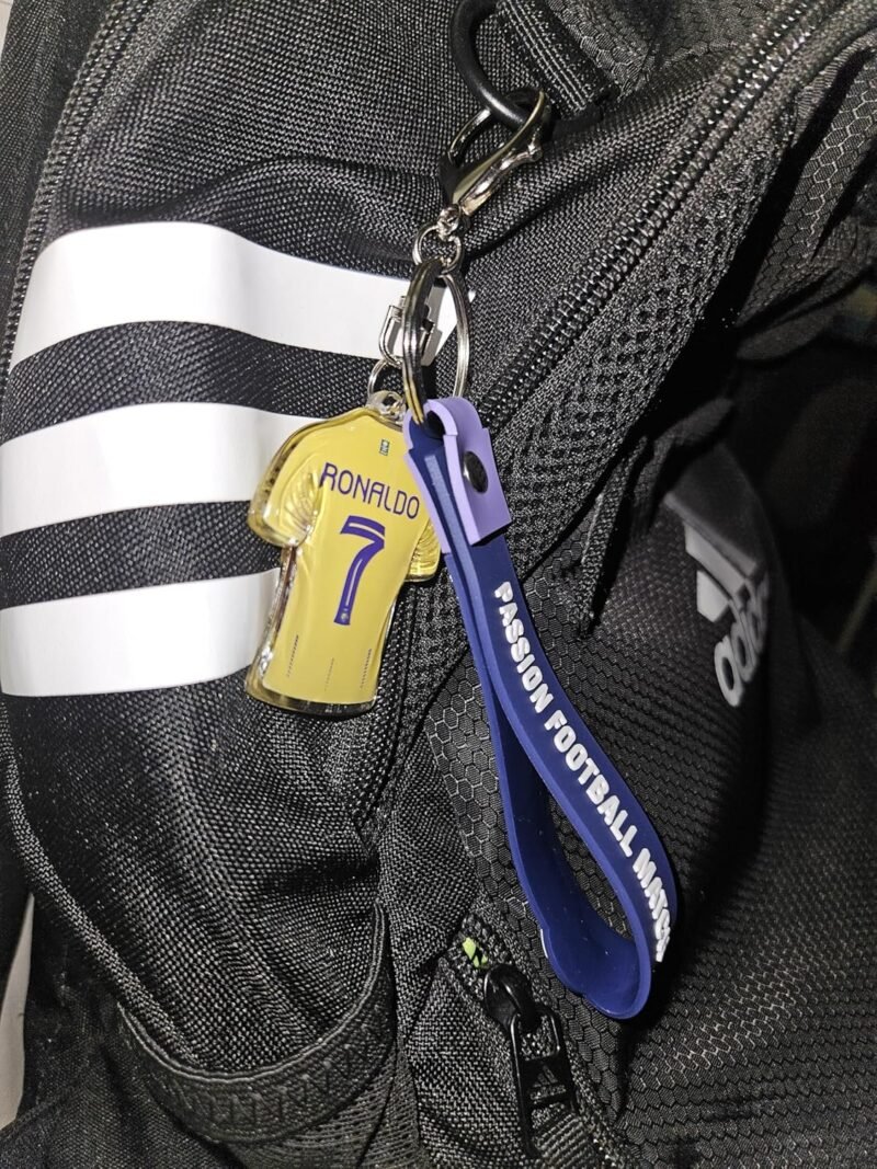 91t3kufhVDL._AC_SL1500_ Smiling Portugal CR7 Ronaldo Keychain