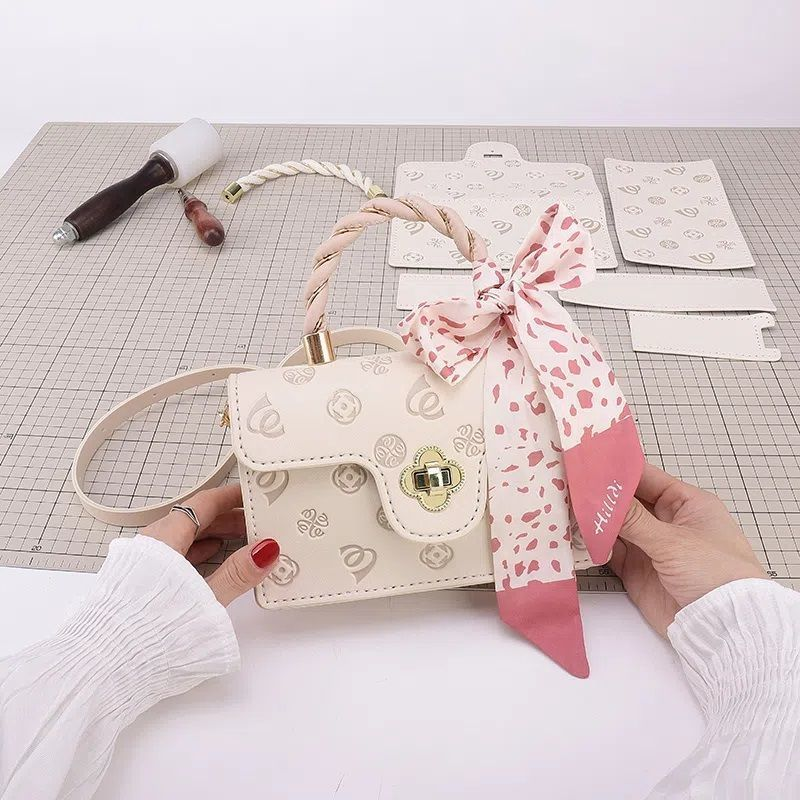 diy-leather-bag-kit-materials-included.jpg DIY leather bag kit materials included pre cut leather pieces and hardware